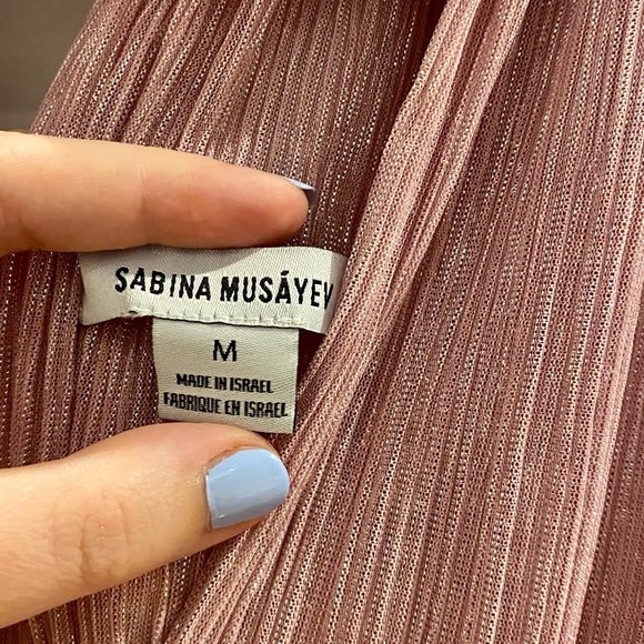 Sabina Musayev X Revolve Helena Dress in Pink Lavender - Picture 7 of 9